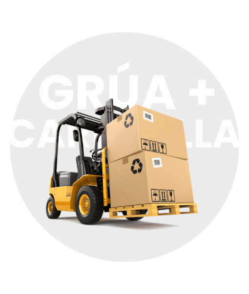 Camión Grúa + Carretillero